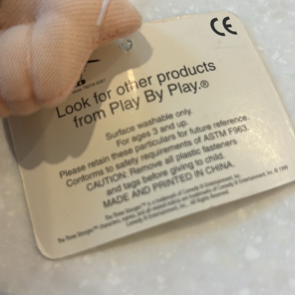 The Three Stooges MOE Doll 14" - Vintage - Picture 8 of 8